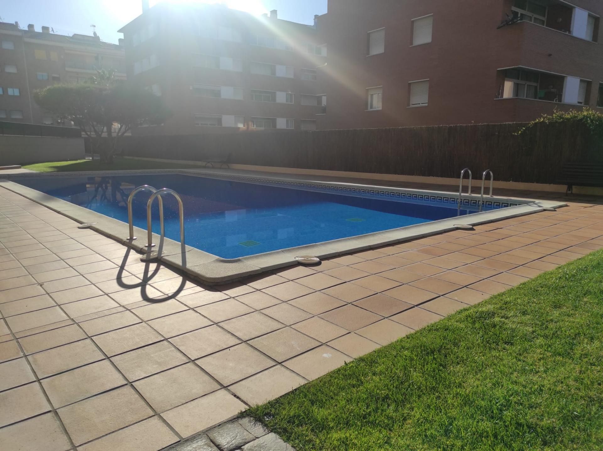 Swimming pool of Apartment for sale in Lloret de Mar  with Heating and Private garden