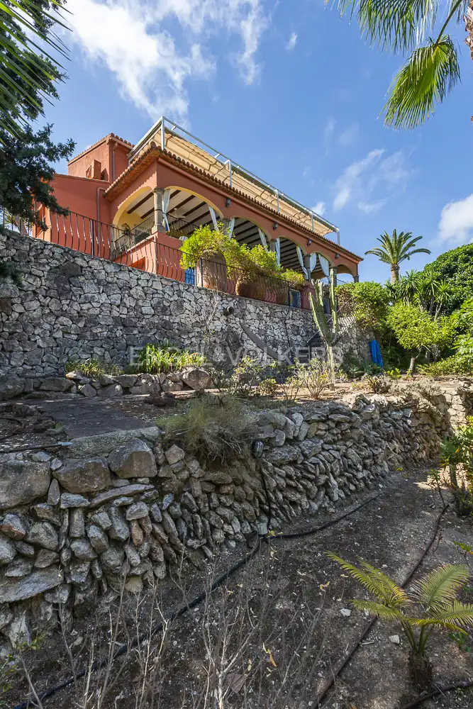Außenansicht von Haus oder Chalet zur Miete in Jávea / Xàbia mit Klimaanlage, Heizung und Privatgarten
