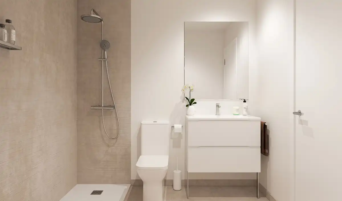 Bathroom of Attic for sale in Mijas  with Air Conditioner, Heating and Terrace