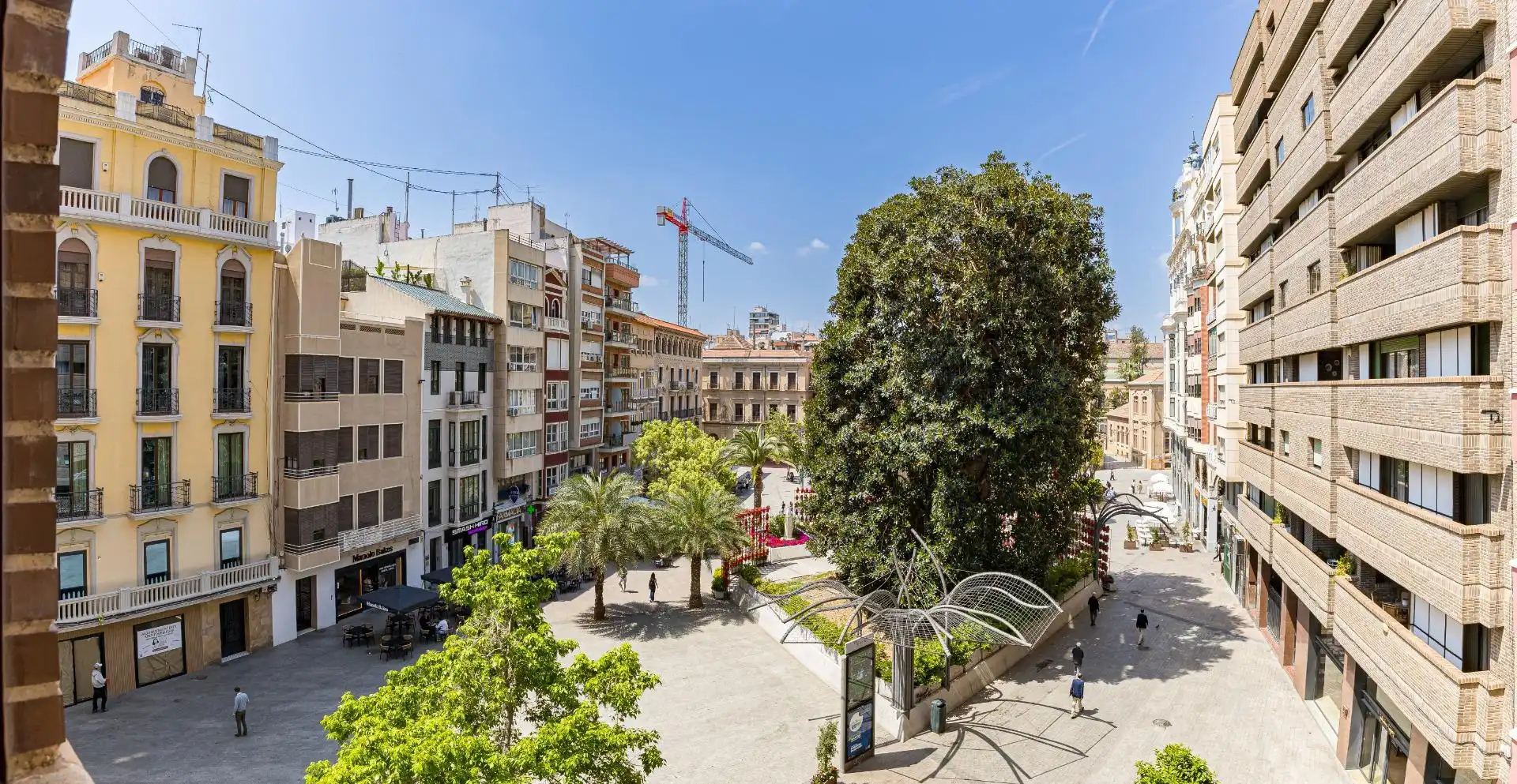 Vista exterior de Pis en venda en Murcia amb Aire condicionat, Parquet i Traster