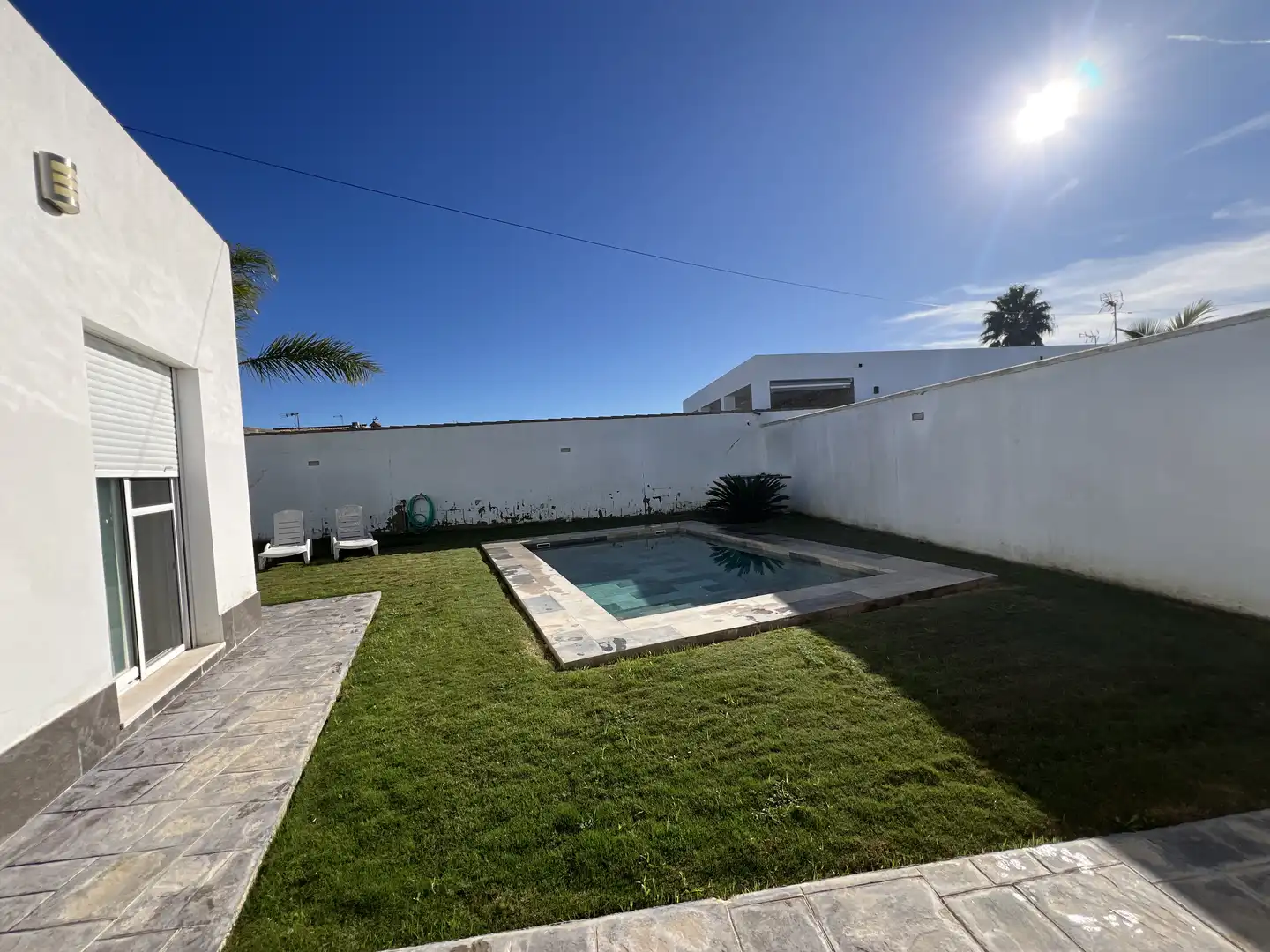 Swimming pool of Houses for sale in Chiclana de la Frontera  with Air Conditioner and Swimming Pool