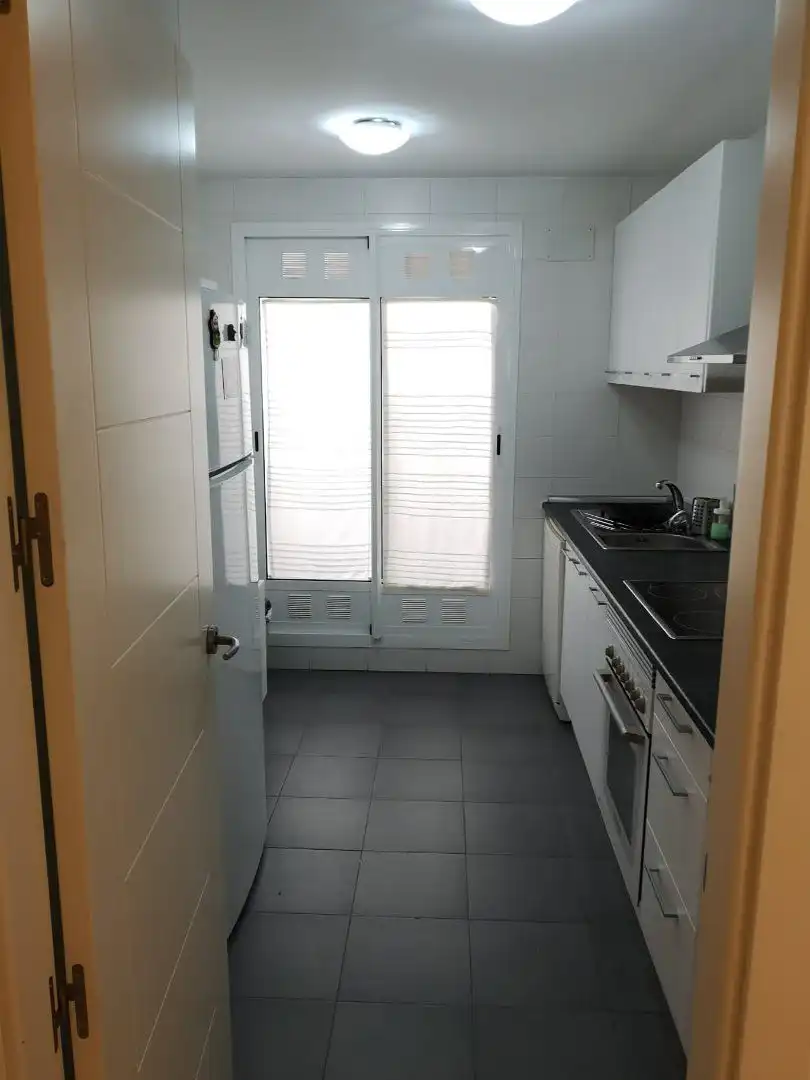 Kitchen of Flat for rent in Algeciras  with Terrace, Furnished and Community pool