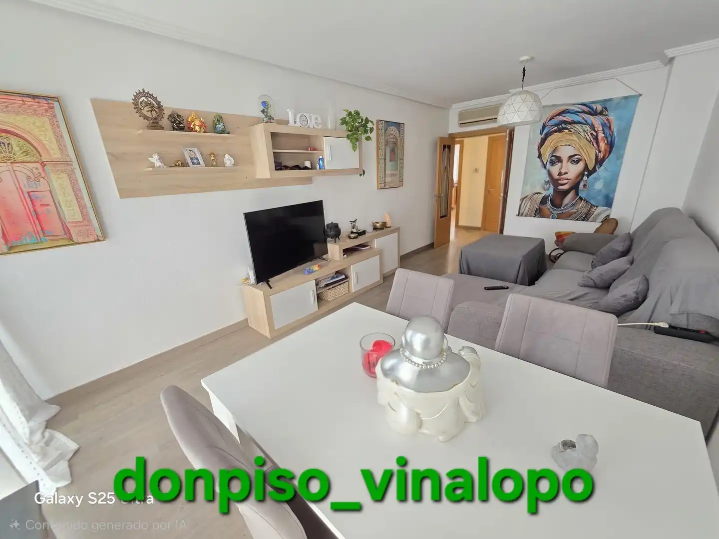 Sala de estar de Apartamento en venta en Elda con Aire acondicionado y Calefacción