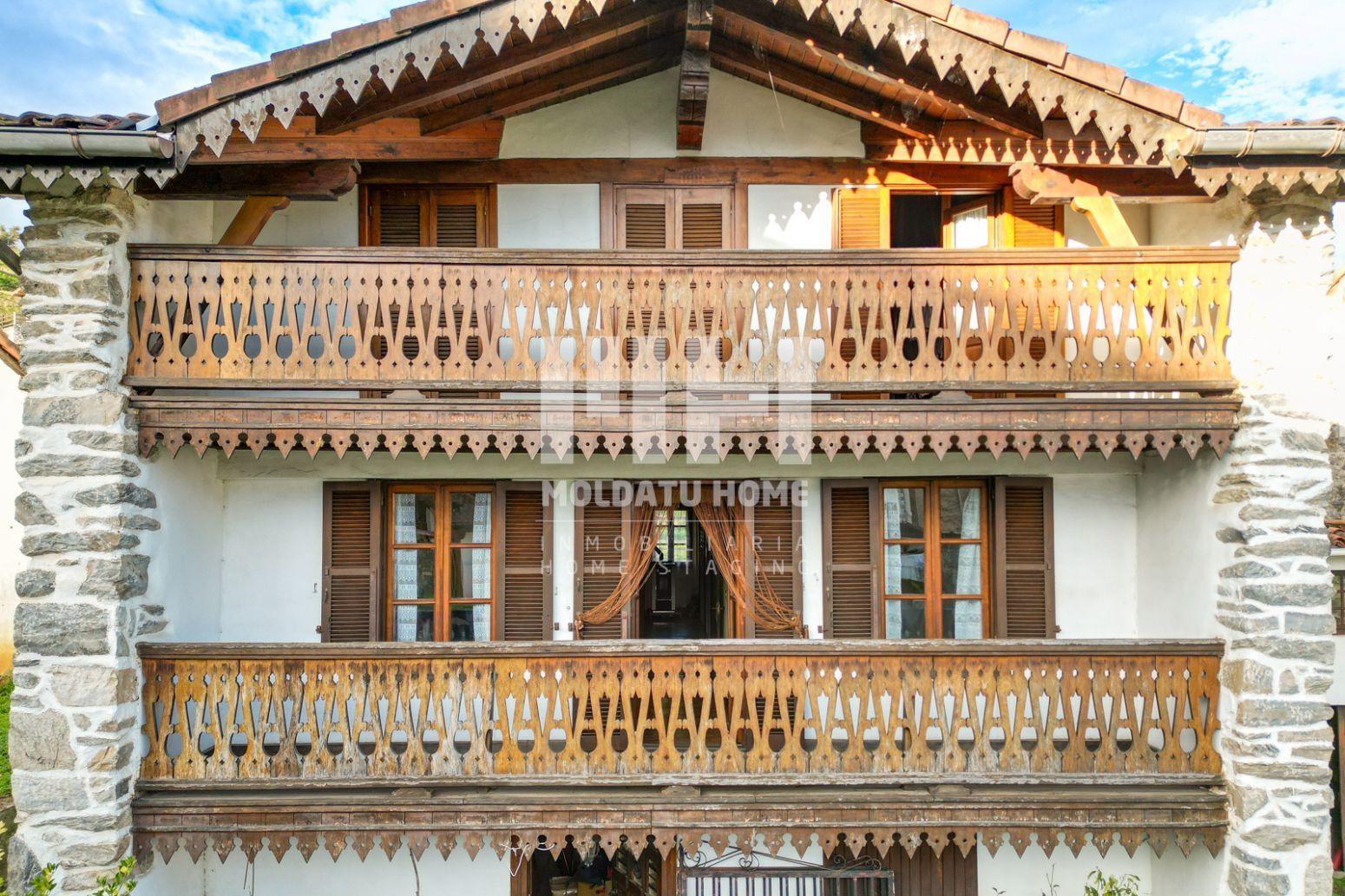 Außenansicht von Haus oder Chalet zum verkauf in Igantzi mit Heizung, Privatgarten und Terrasse