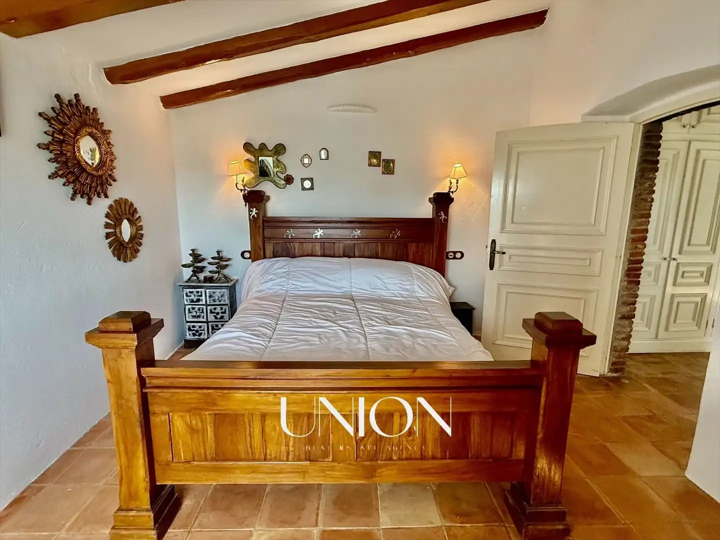Habitación de Finca rústica en venta en Vall-llobrega con Calefacción, Jardín privado y Terraza