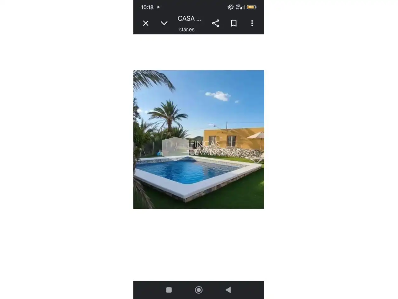 Piscina de Casa o xalet en venda en Alicante / Alacant