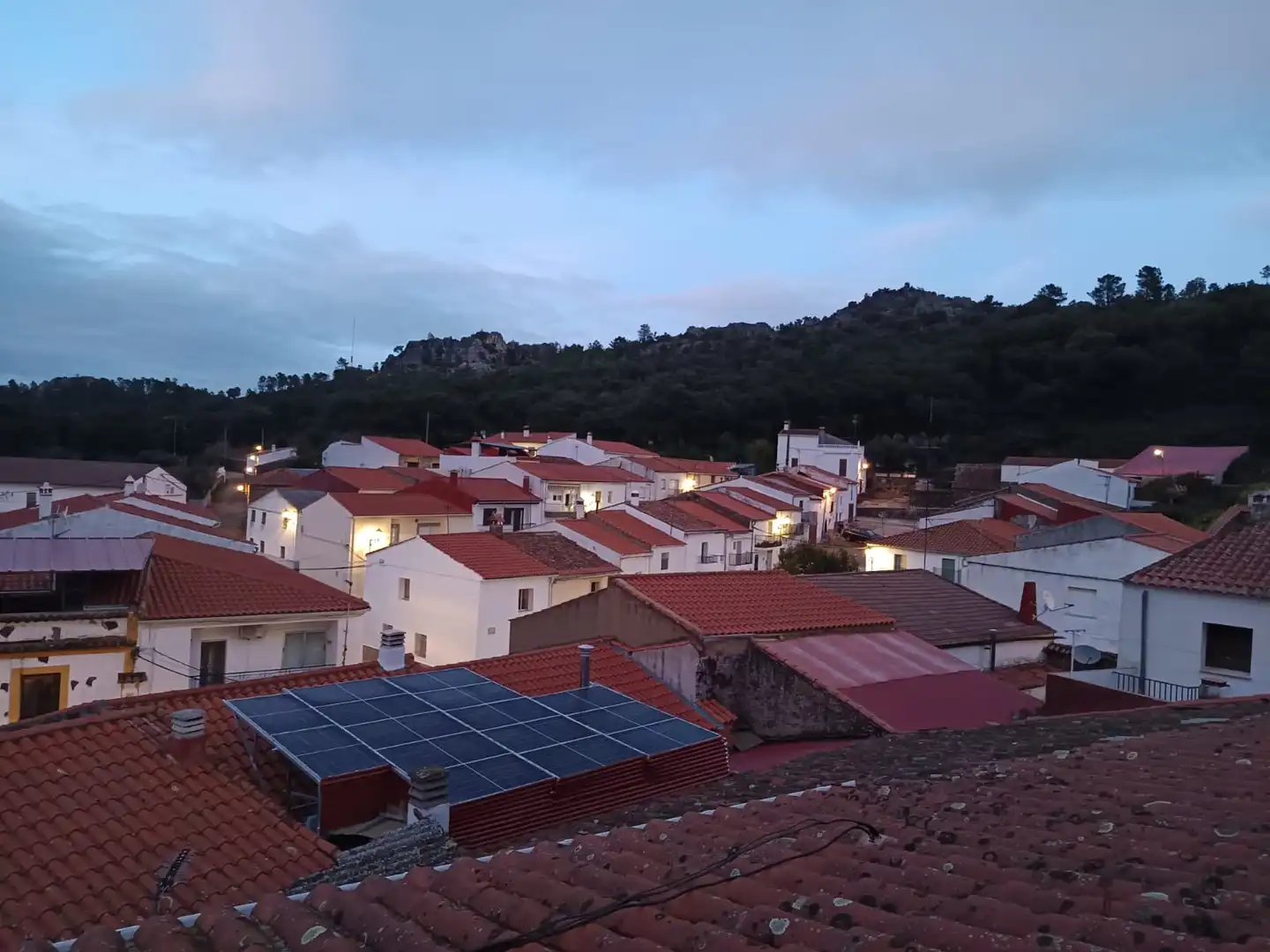 Vista exterior de Piso en venta en Valencia de Alcántara con Aire acondicionado, Terraza y Amueblado