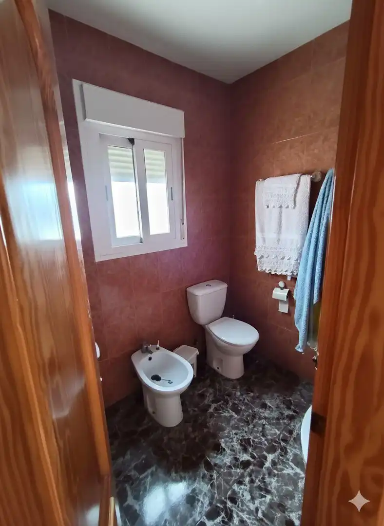 Bany de Casa o xalet en venda en Níjar amb Terrassa, Traster i Piscina