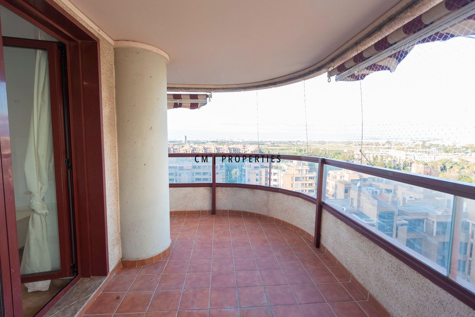 Balcony of Flat for sale in  Valencia Capital  with Air Conditioner, Heating and Terrace