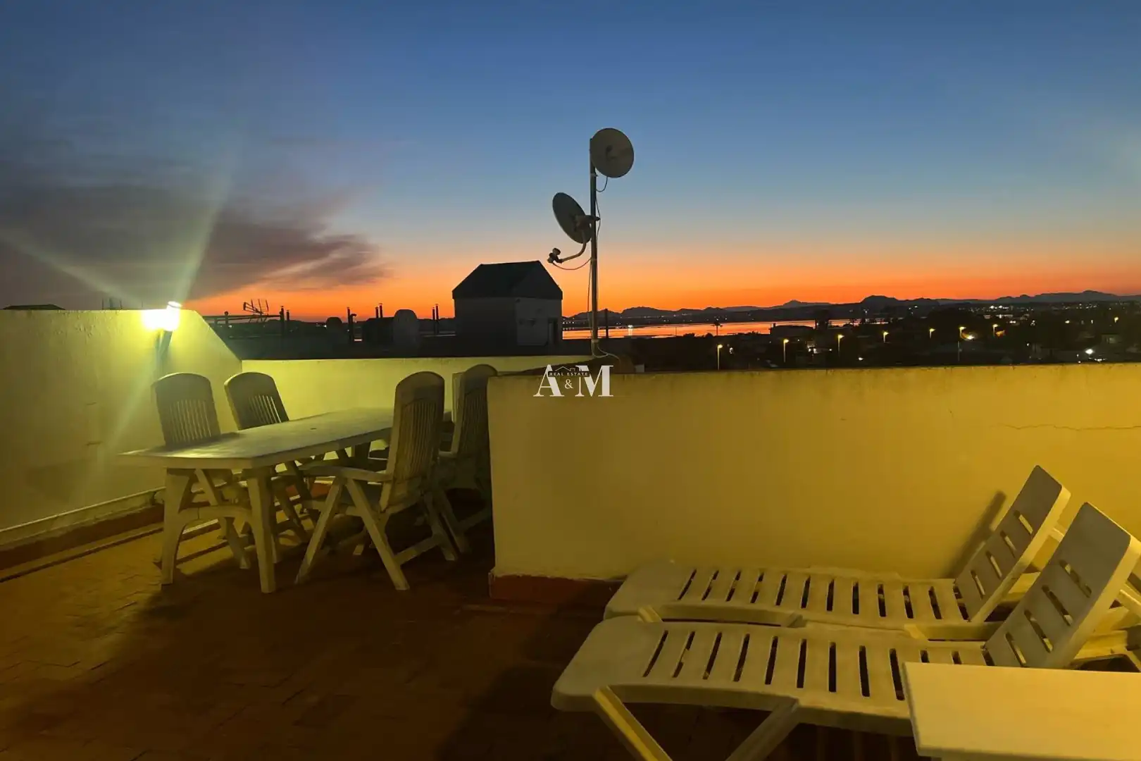Terrace of Apartments for rent in Torrevieja  with Heating, Furnished and Oven