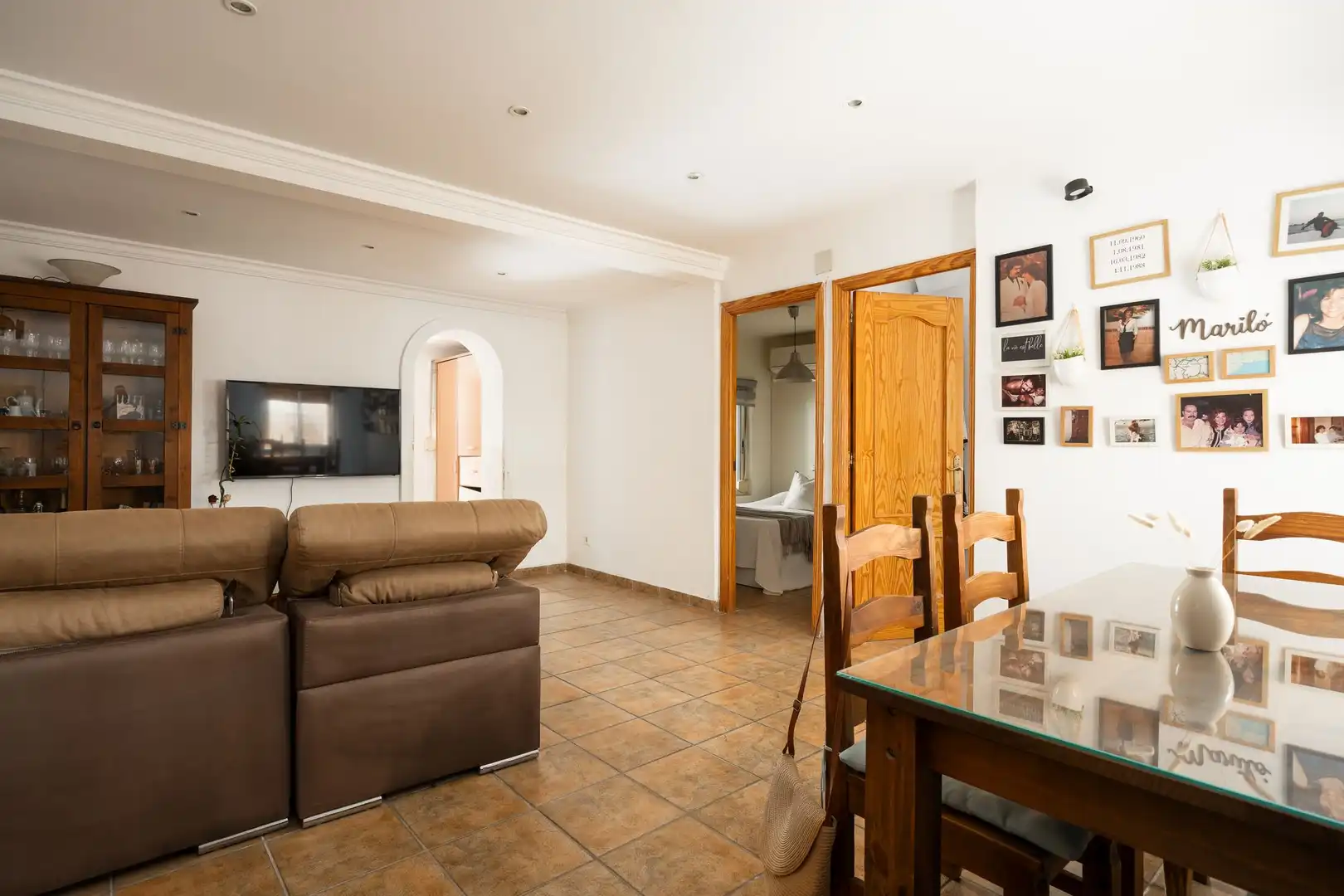 Wohnzimmer von Haus oder Chalet zum Verkauf in Málaga mit Terrasse