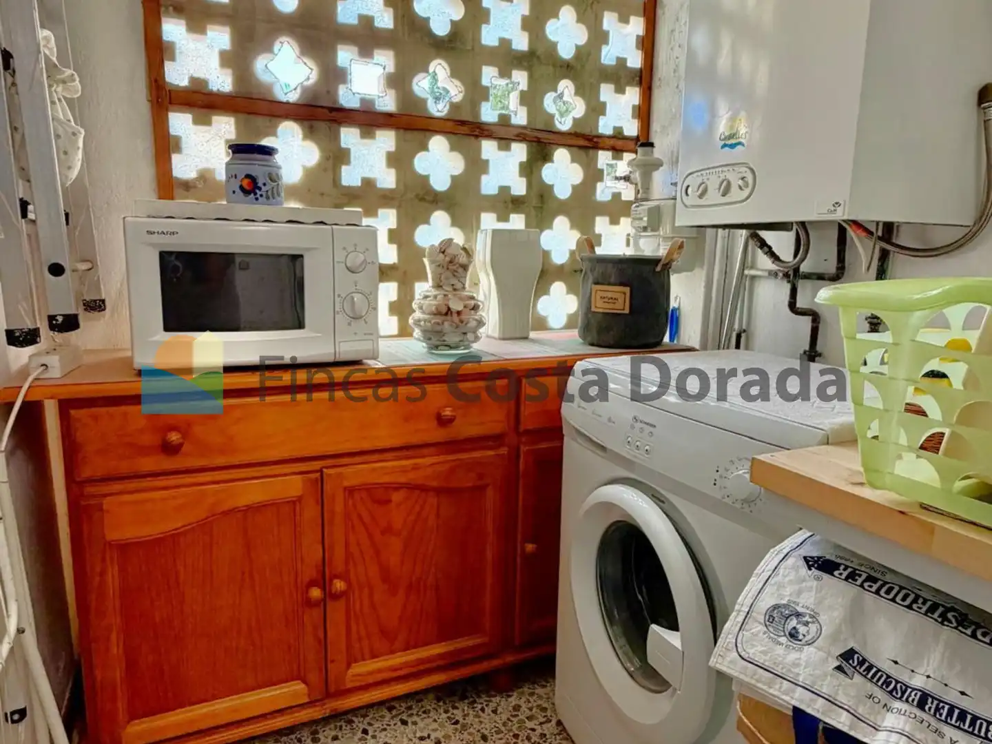 Cuina de Pis en venda en Cubelles amb Calefacció, Moblat i Balcó