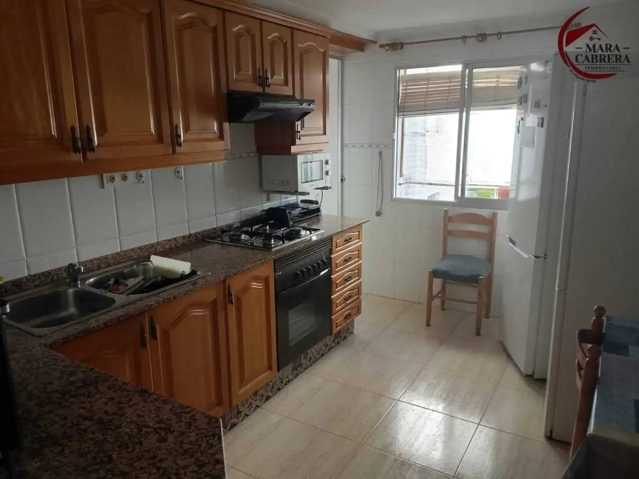 Cocina de Piso en venta en Gandia con Aire acondicionado, Terraza y Amueblado