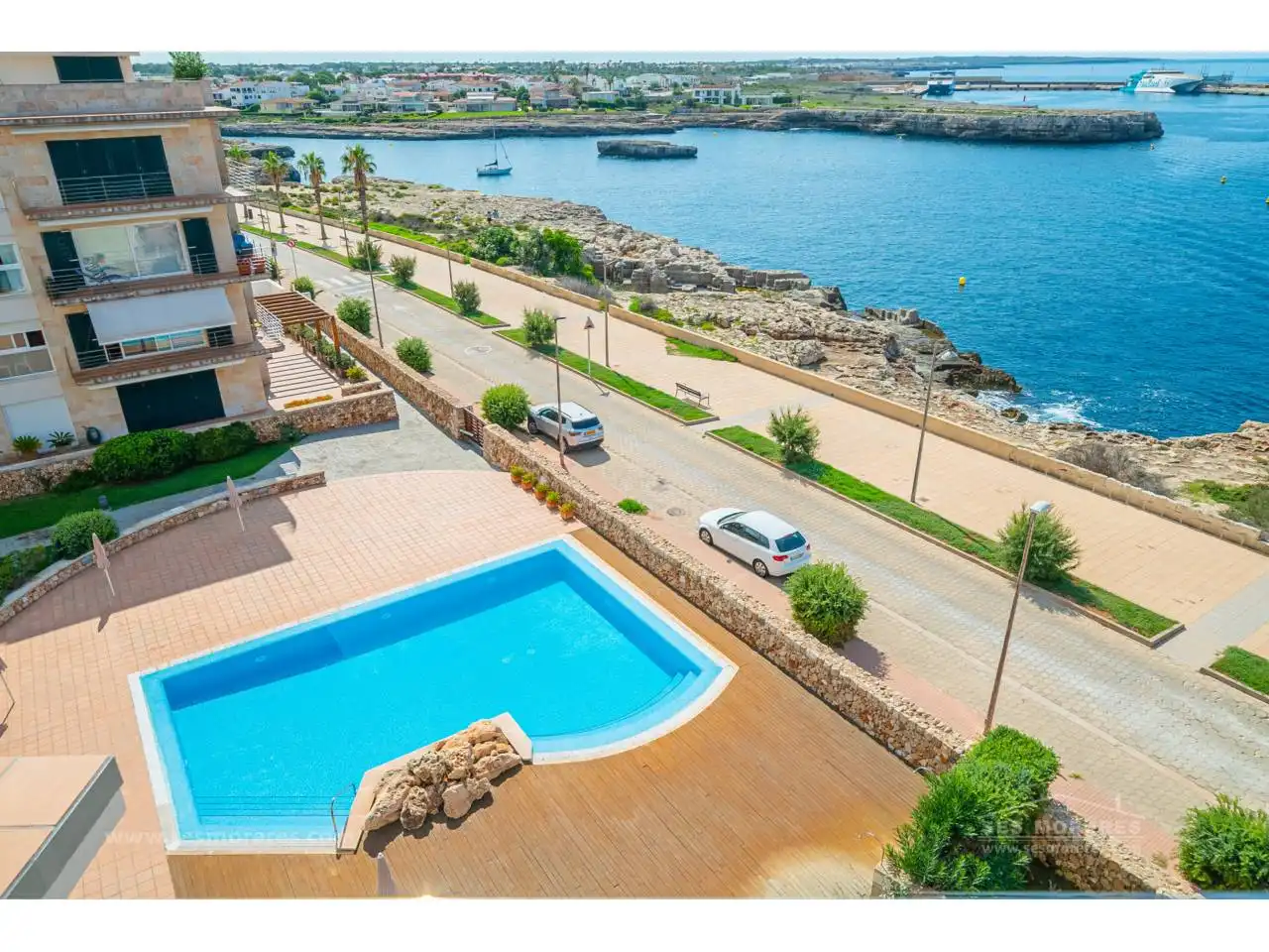 Piscina de Apartamento en venta en Ciutadella de Menorca con Aire acondicionado, Terraza y Piscina comunitaria