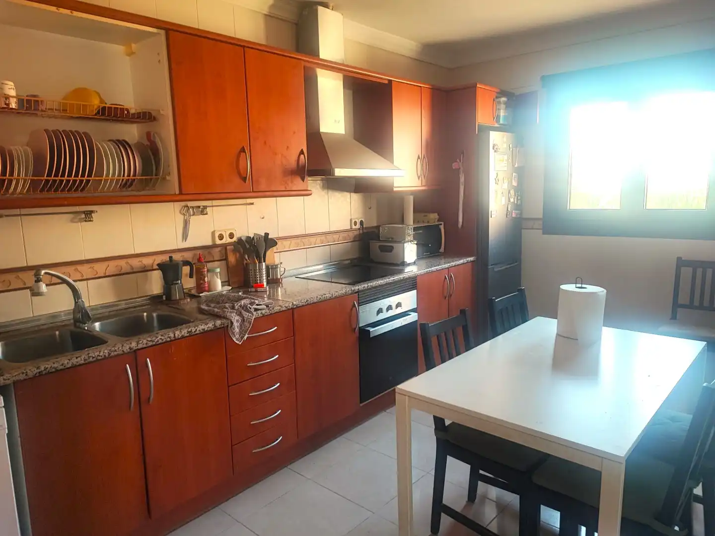 Kitchen of Flat for sale in Vilafranca de Bonany  with Terrace and Furnished