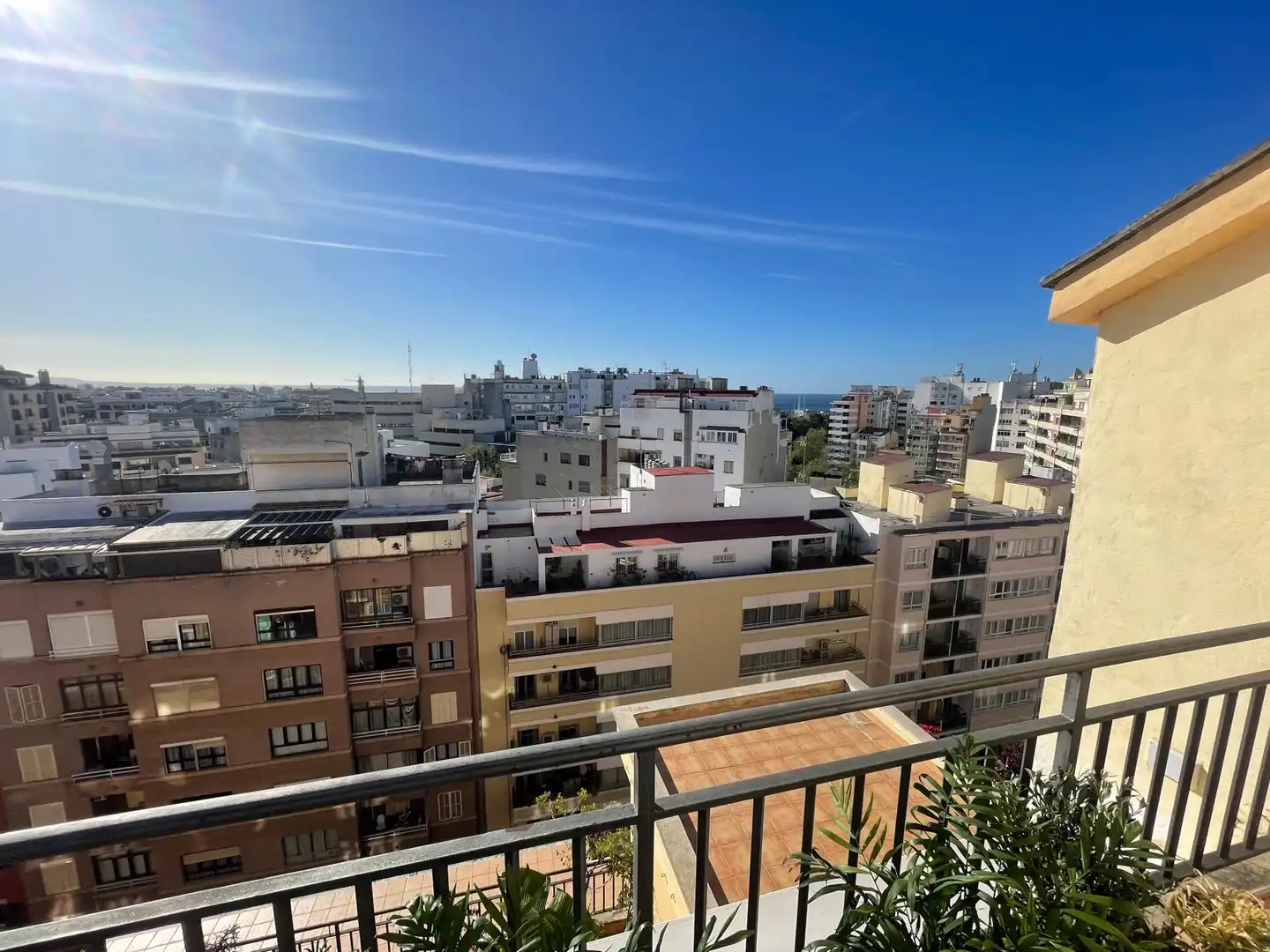 Exterior view of Attic for sale in  Palma de Mallorca  with Air Conditioner and Furnished