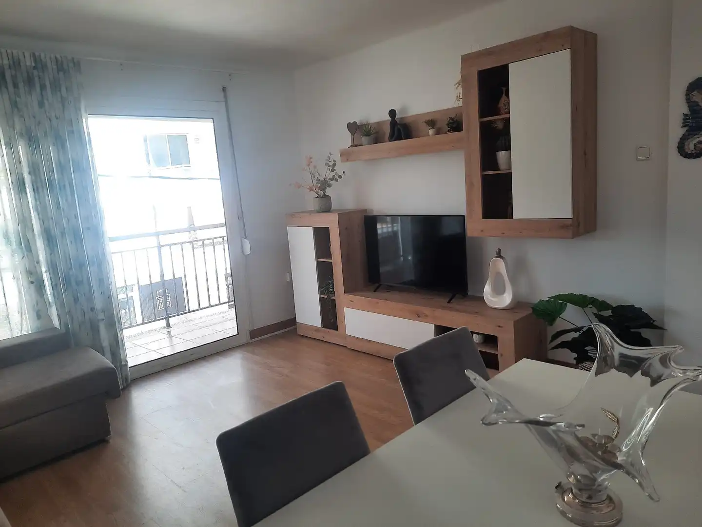 Sala d'estar de Apartament de lloguer en Salou amb Calefacció, Jardí privat i Terrassa