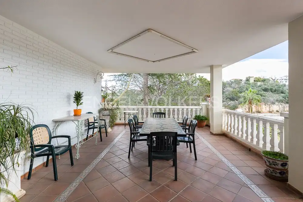 Terraza de Casa o chalet en venta en Alzira con Aire acondicionado, Calefacción y Jardín privado