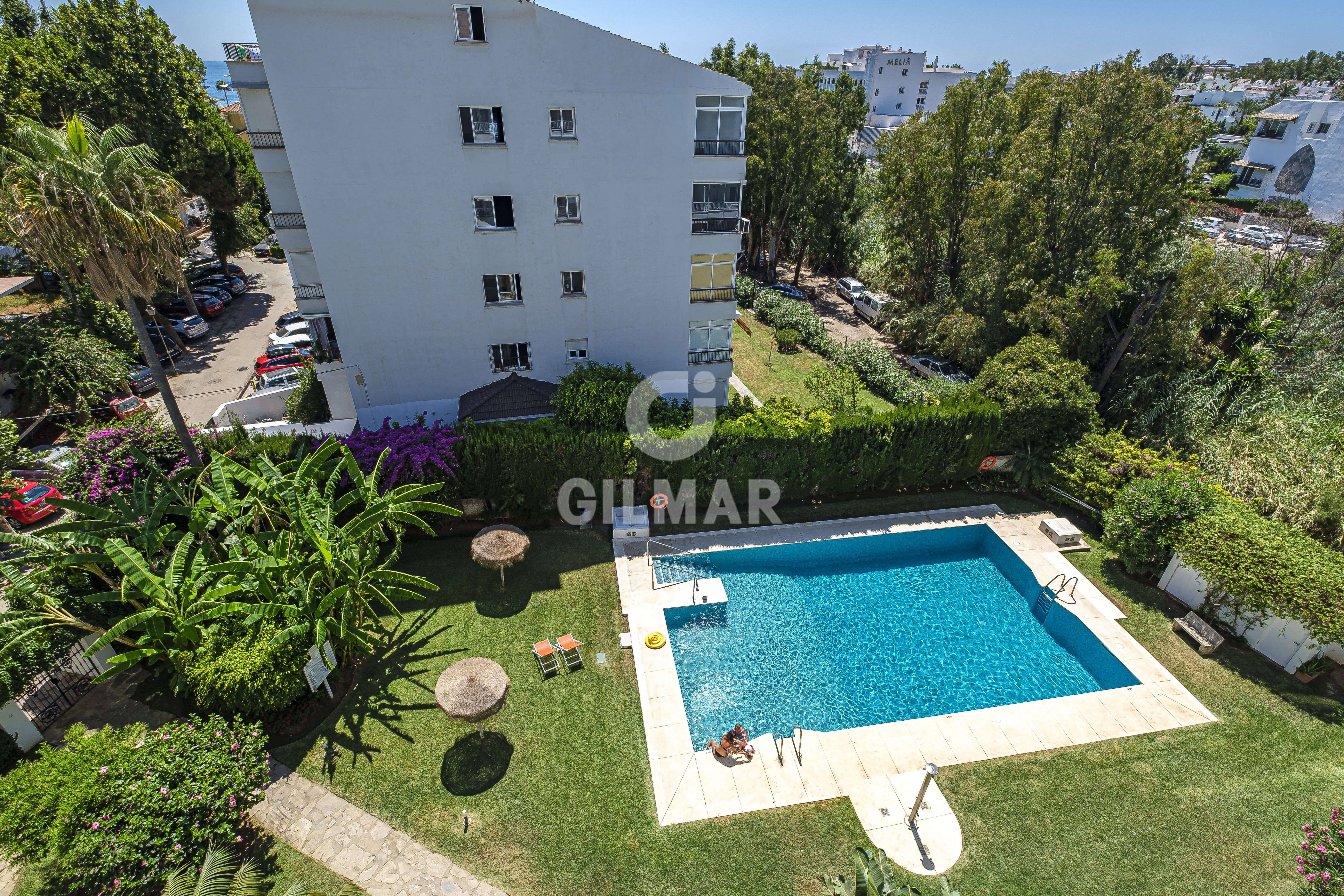 Swimming pool of Apartment for sale in Marbella  with Swimming Pool and Furnished