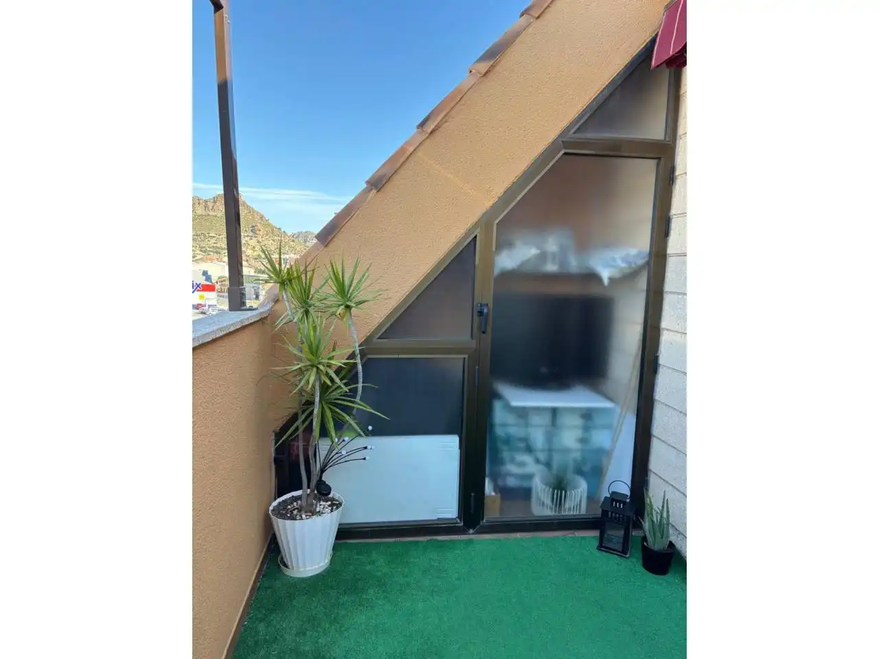 Terrasse von Wohnung zum Verkauf in Archena mit Klimaanlage, Terrasse und Abstellraum