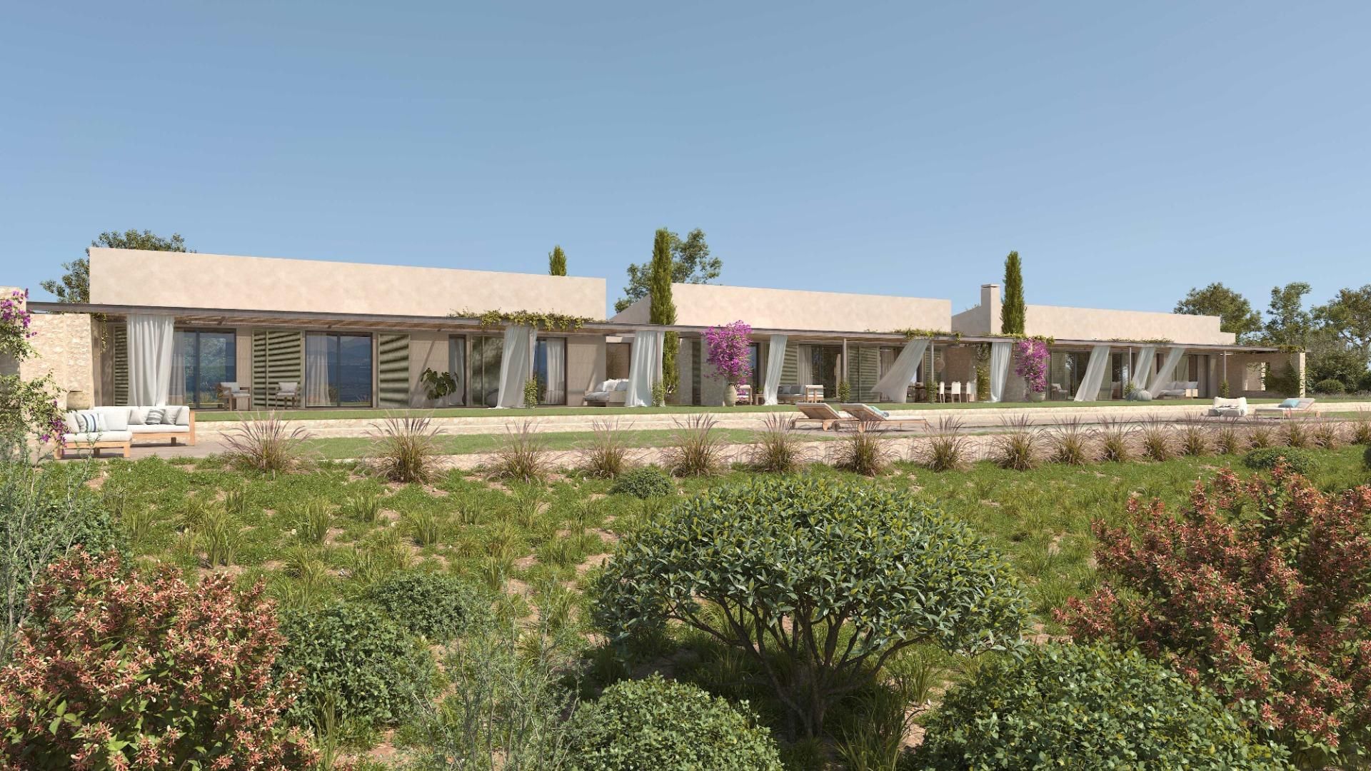 Garden of Country house for sale in Sant Llorenç des Cardassar  with Air Conditioner, Heating and Private garden