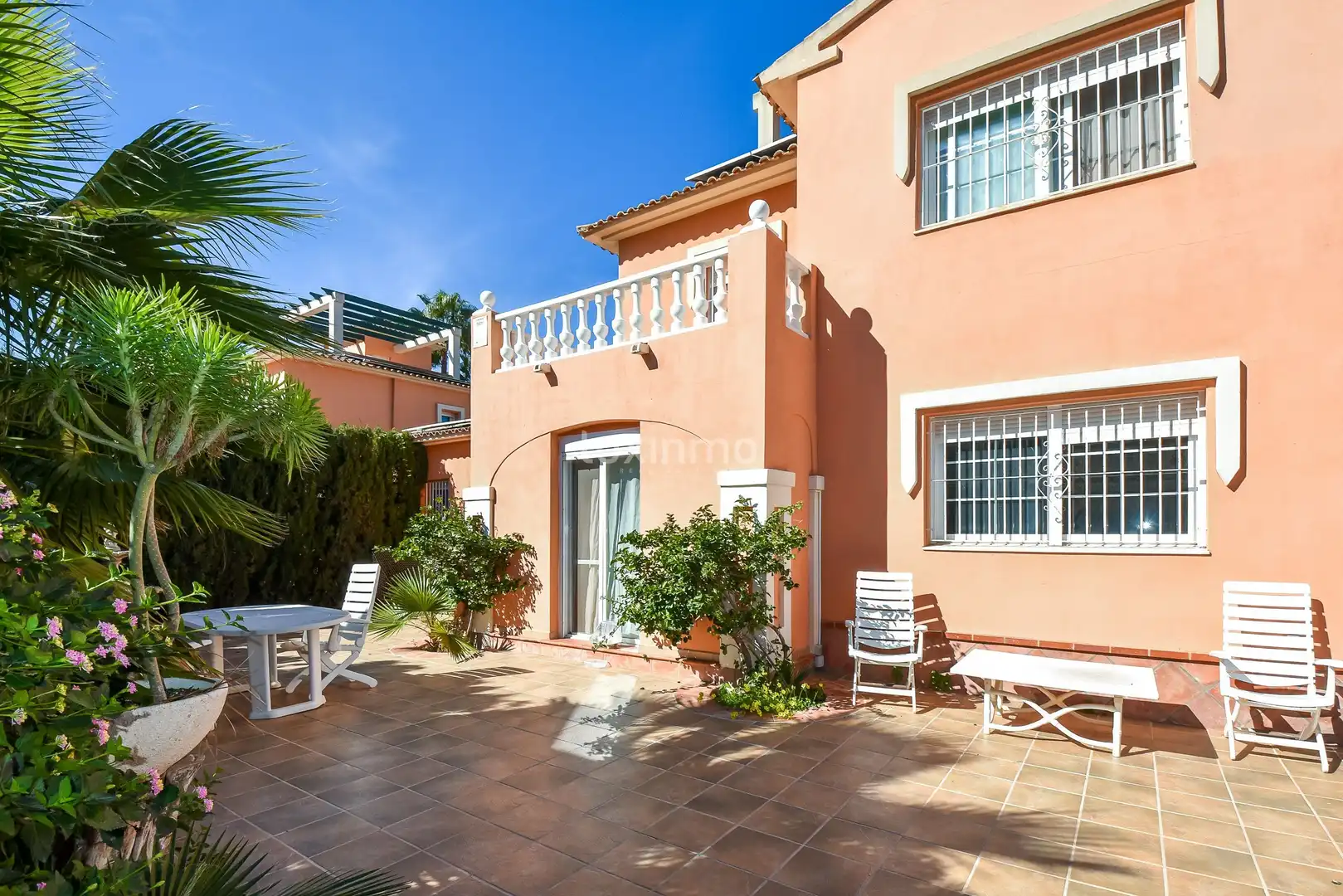 Garden of Houses for sale in L'Alfàs del Pi  with Air Conditioner, Heating and Terrace