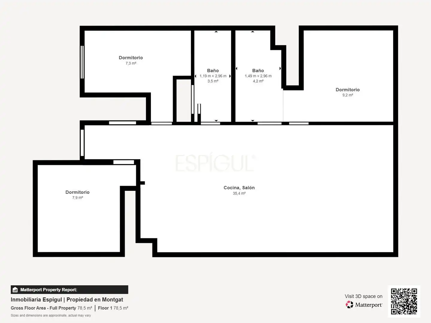Piso en venta en Montgat con Aire acondicionado, Calefacción y Terraza