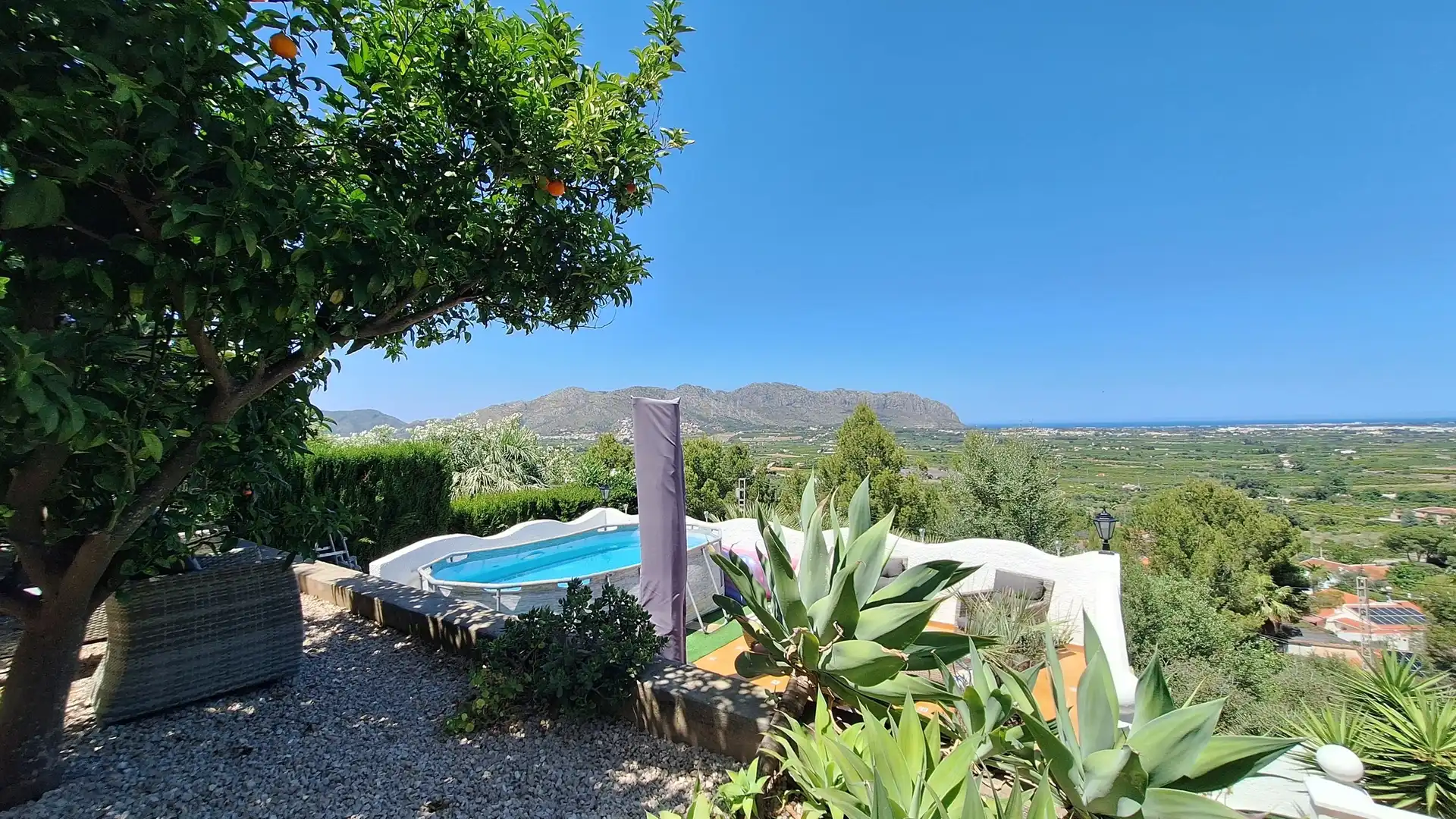 Exterior view of Houses for sale in Benidoleig  with Air Conditioner, Heating and Terrace