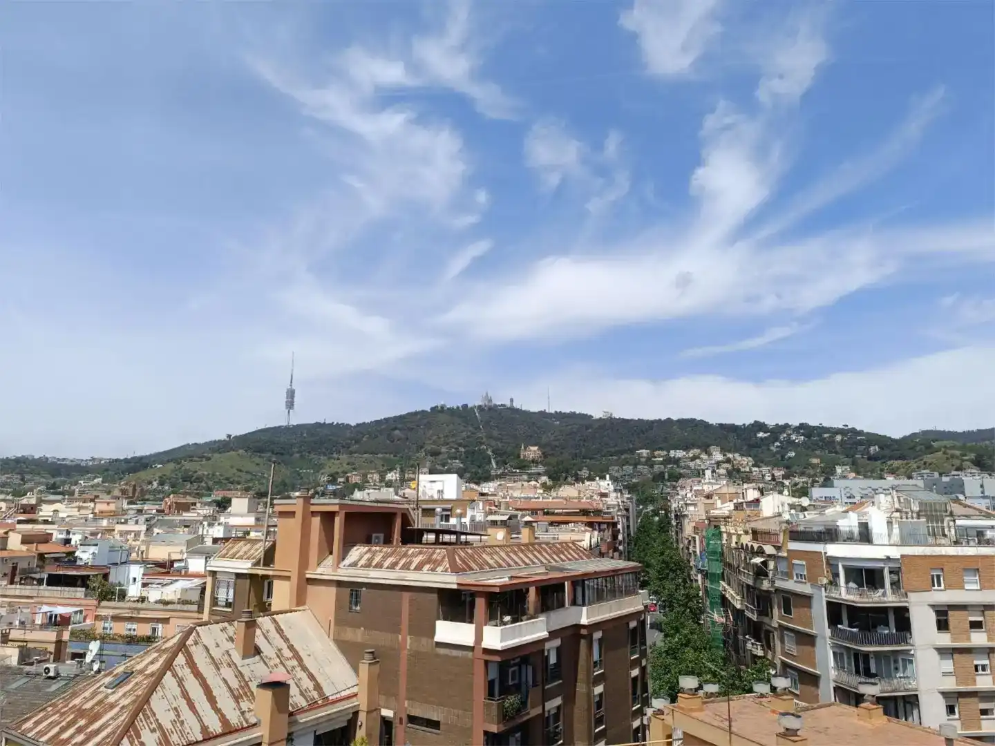 Vista exterior de Piso para compartir en Sarrià - Sant Gervasi