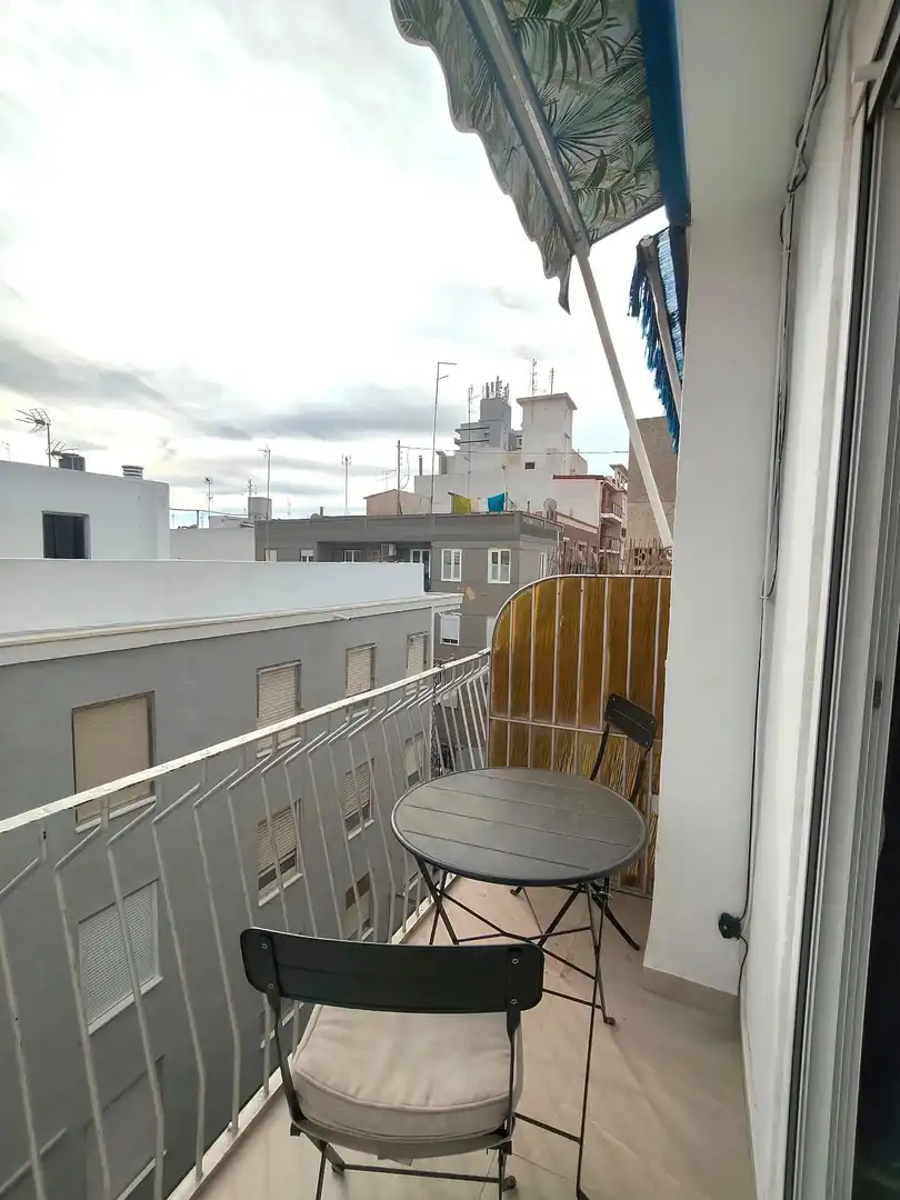 Balcony of Apartments for rent in Santa Pola  with Air Conditioner and Furnished