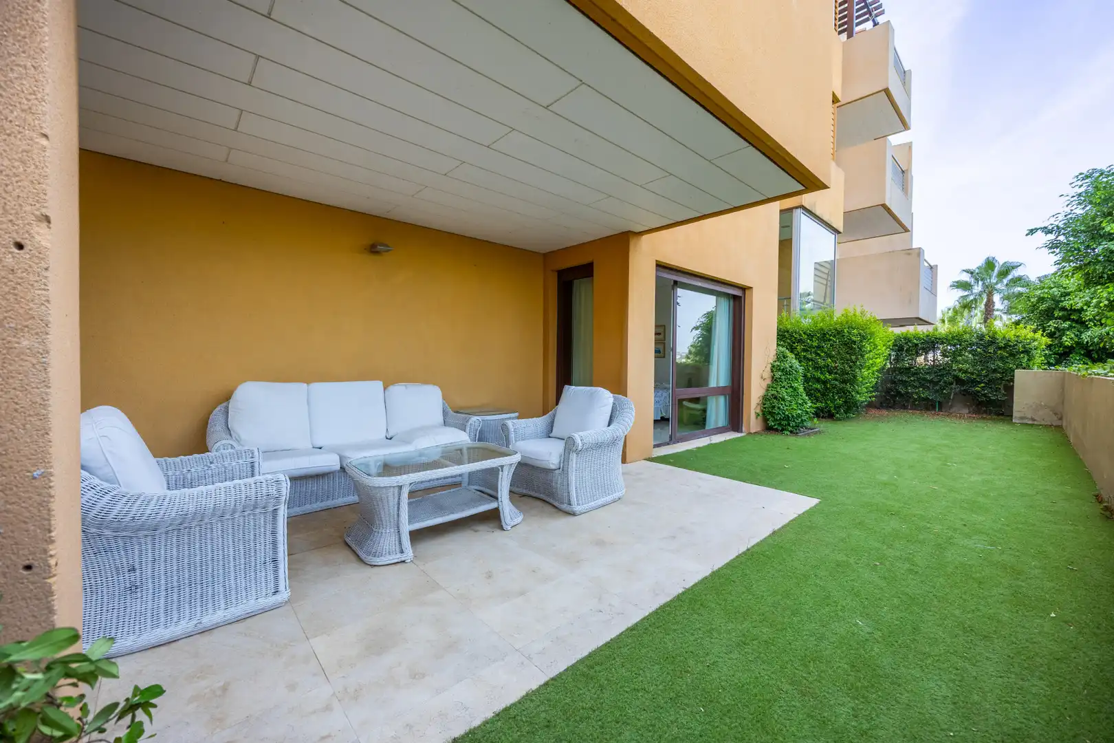 Terraza de Planta baja en venta en Sotogrande con Aire acondicionado, Jardín privado y Terraza