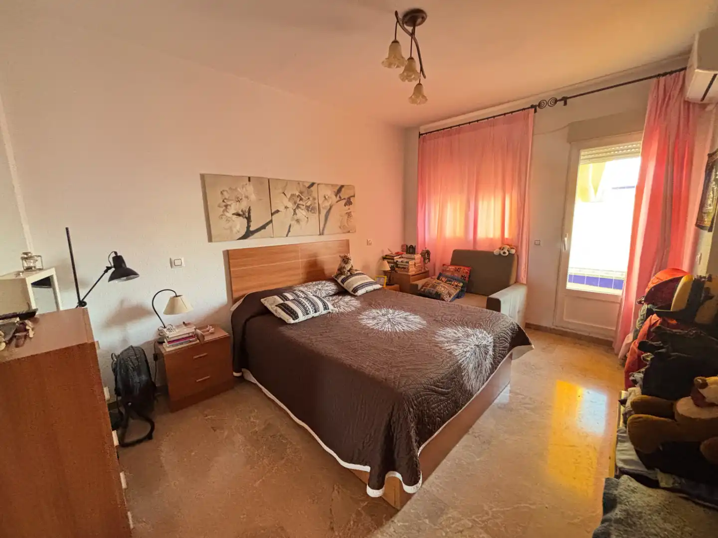 Schlafzimmer von Wohnung zum Verkauf in Andújar mit Klimaanlage, Terrasse und Möbliert