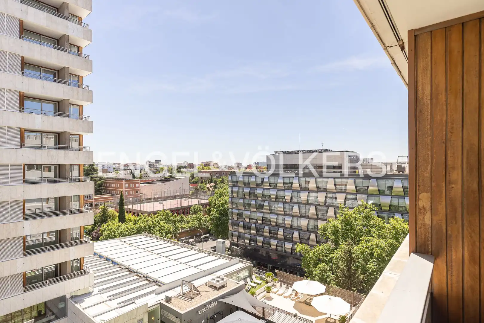 Terrace of Flat for rent in Madrid  with Air Conditioner, Heating and Terrace