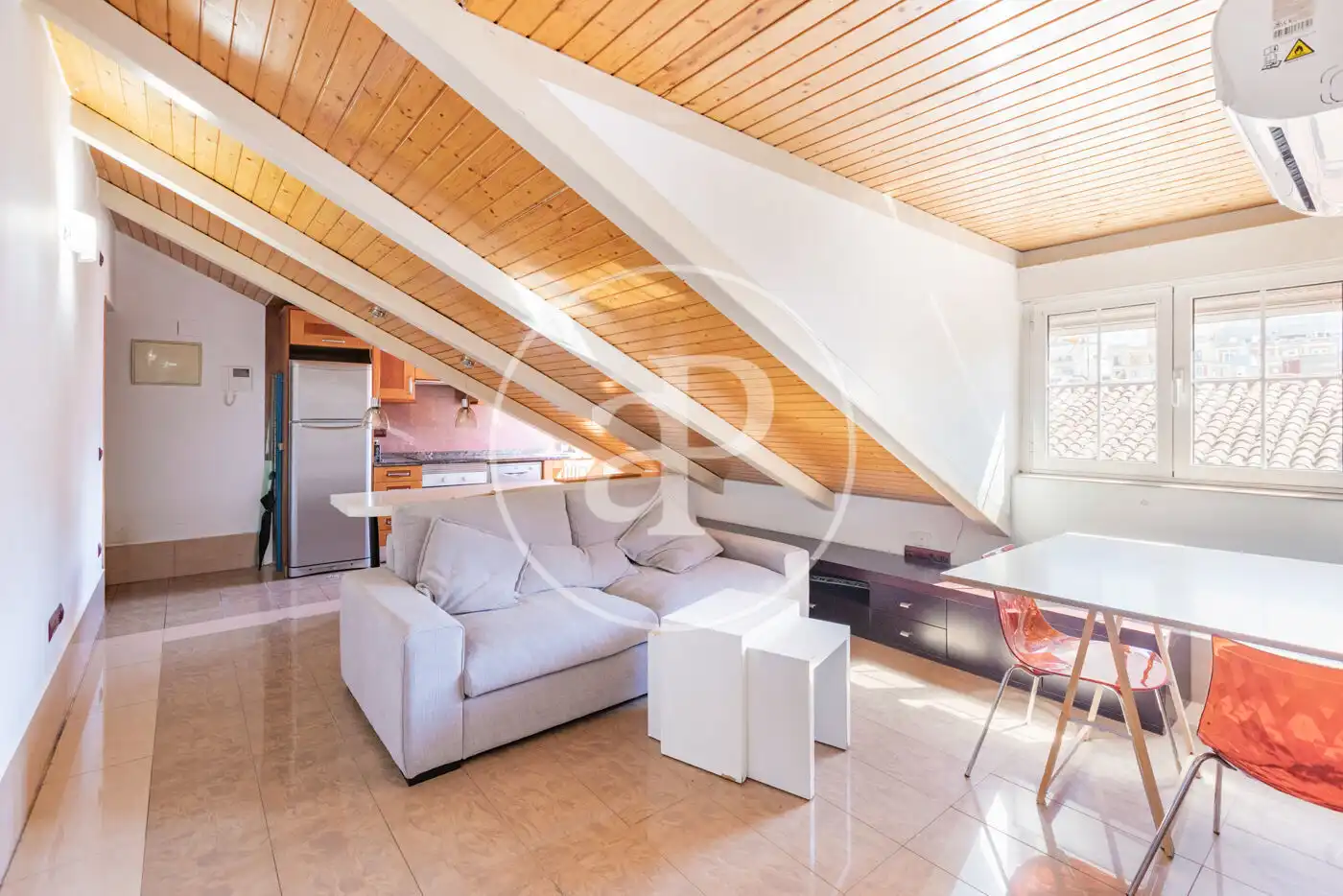 Wohnzimmer von Wohnung zum Verkauf in Madrid mit Klimaanlage, Heizung und Möbliert