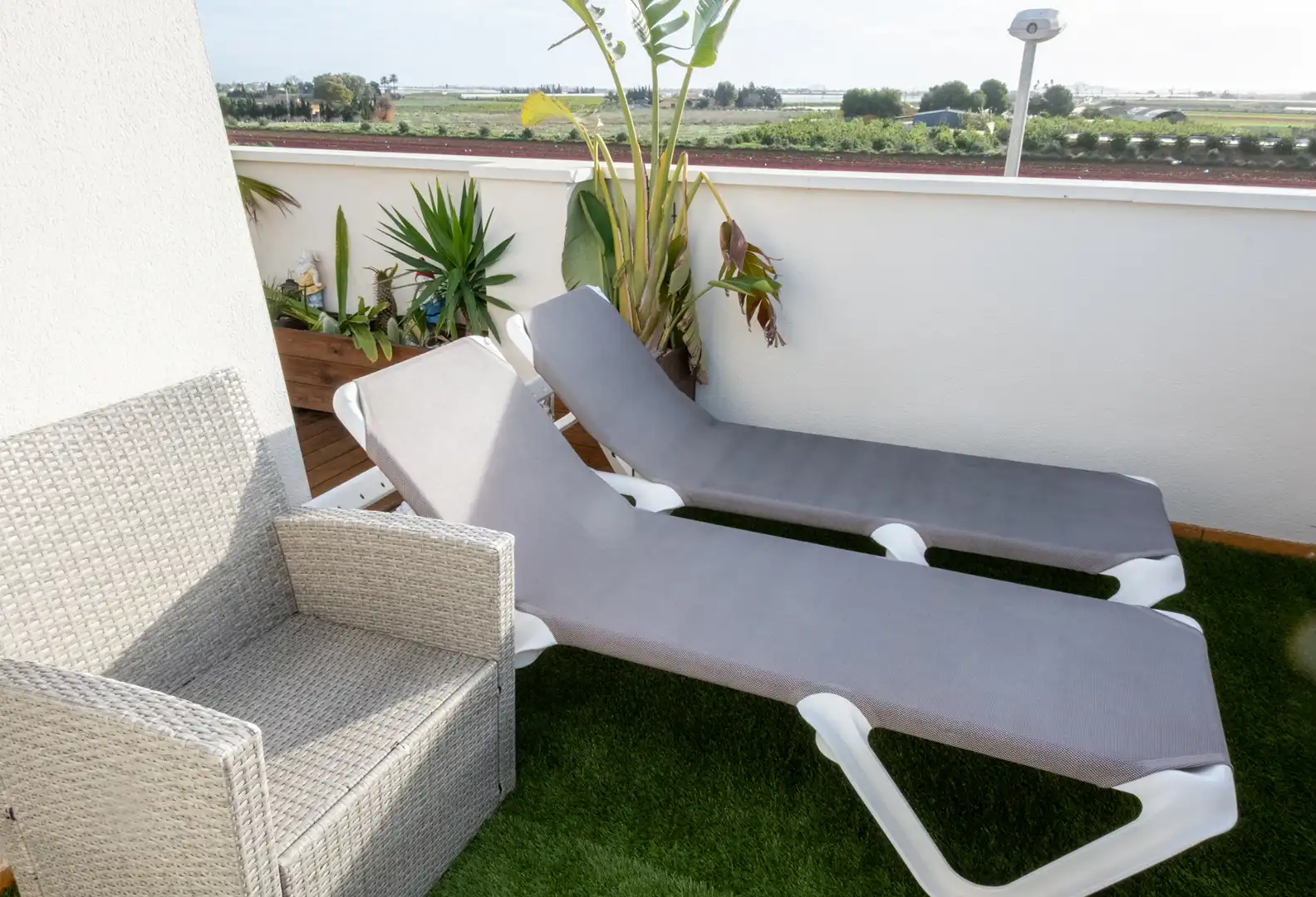 Terrace of Attic for sale in Cartagena  with Air Conditioner, Heating and Parquet flooring