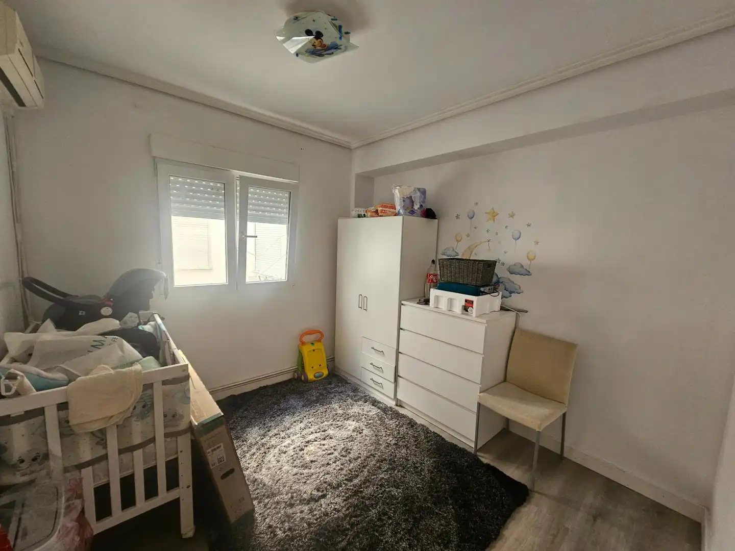 Schlafzimmer von Wohnung zum Verkauf in Sedaví mit Klimaanlage, Heizung und Balkon