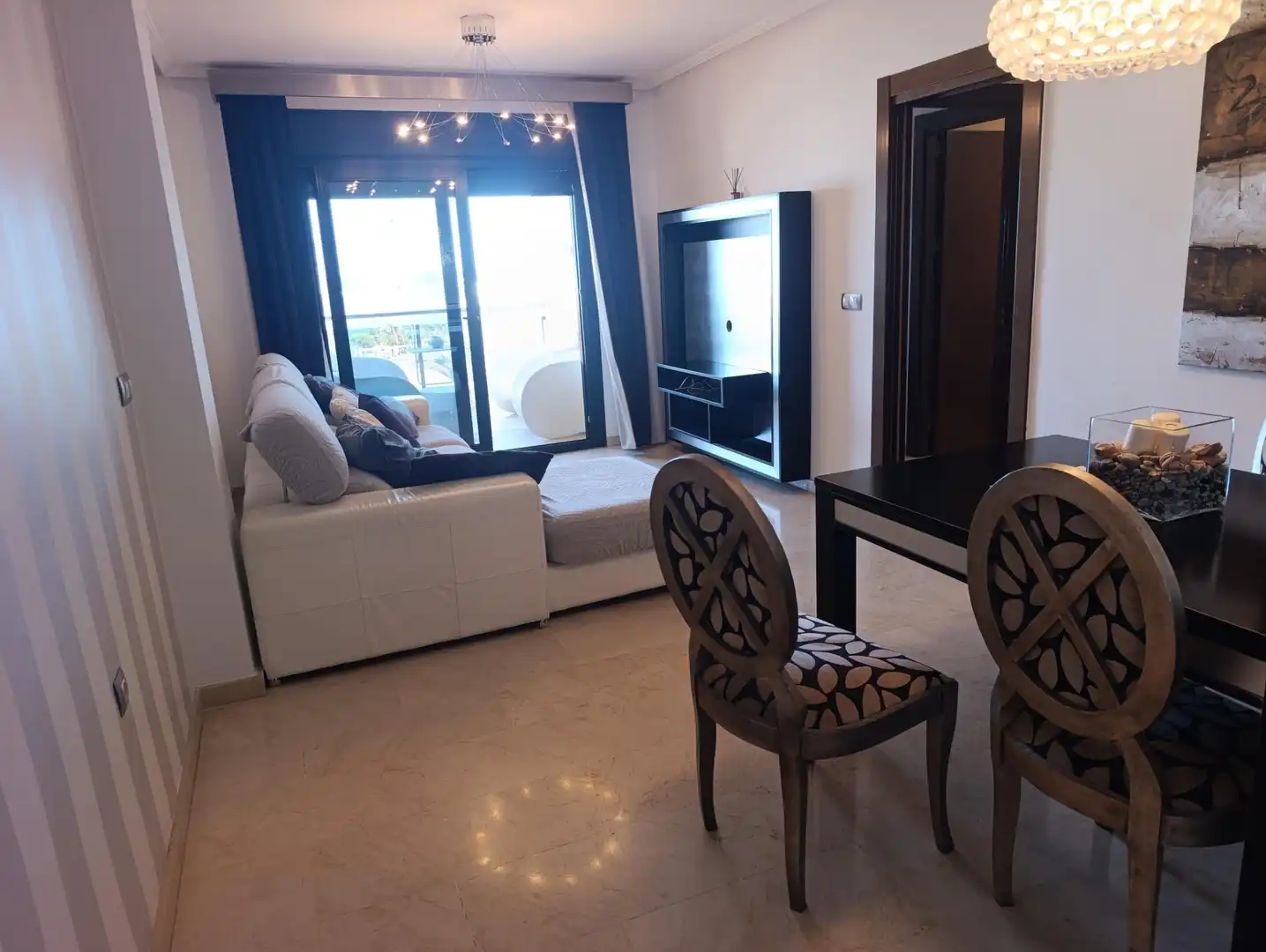 Living room of Apartments for sale in Garrucha  with Air Conditioner, Heating and Furnished