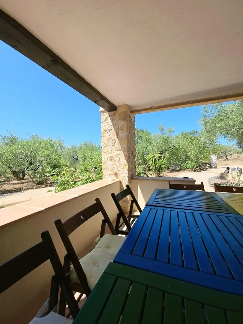 Terrasse von Country house zum Verkauf in L'Ametlla de Mar  mit Privatgarten, Terrasse und Schwimmbad