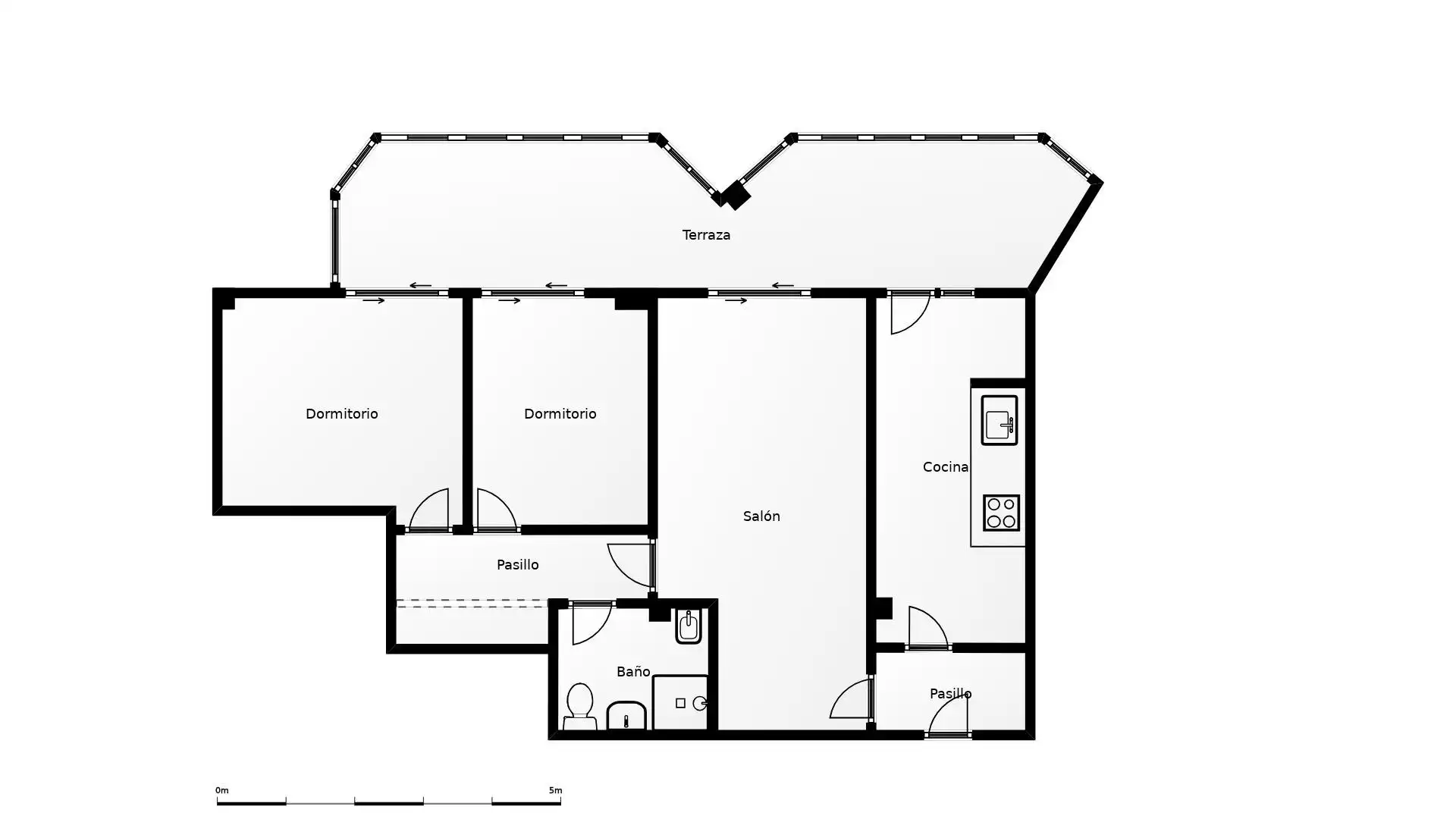Wohnung zum Verkauf in Rincón de la Victoria mit Privatgarten, Terrasse und Gemeinschaftspool
