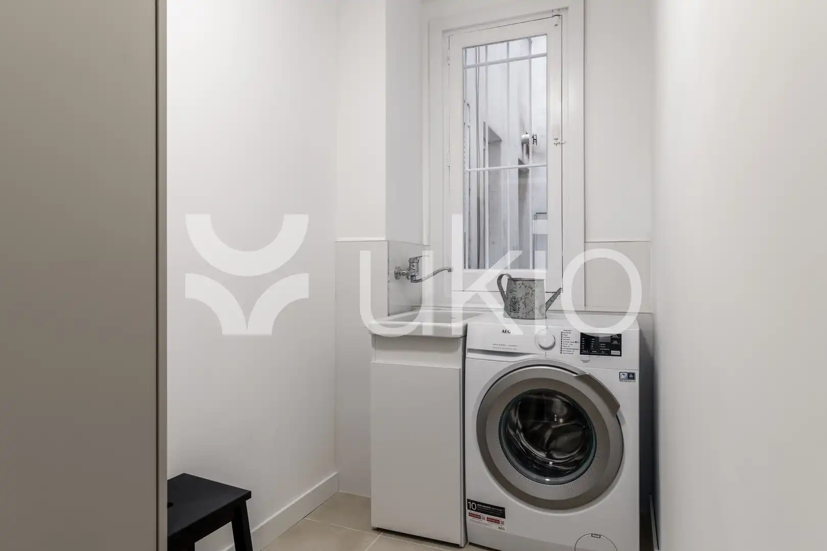 Habitación de Apartamento de alquiler en Madrid con Aire acondicionado, Calefacción y Amueblado