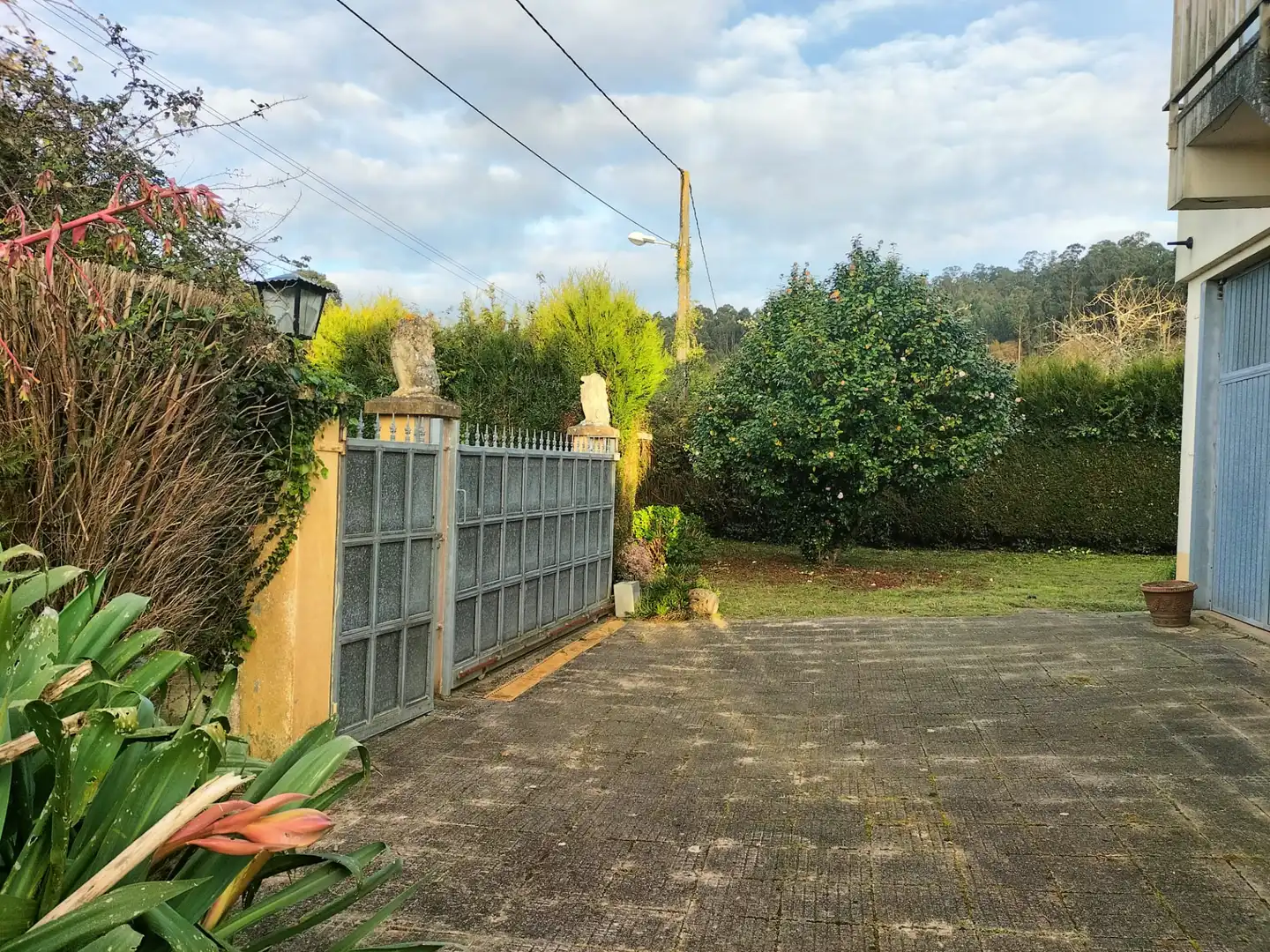 Garden of Houses for sale in Abegondo  with Heating, Private garden and Parquet flooring