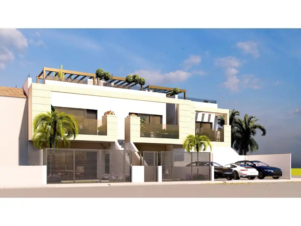 Vista exterior de Casa o chalet en venta en San Pedro del Pinatar con Aire acondicionado