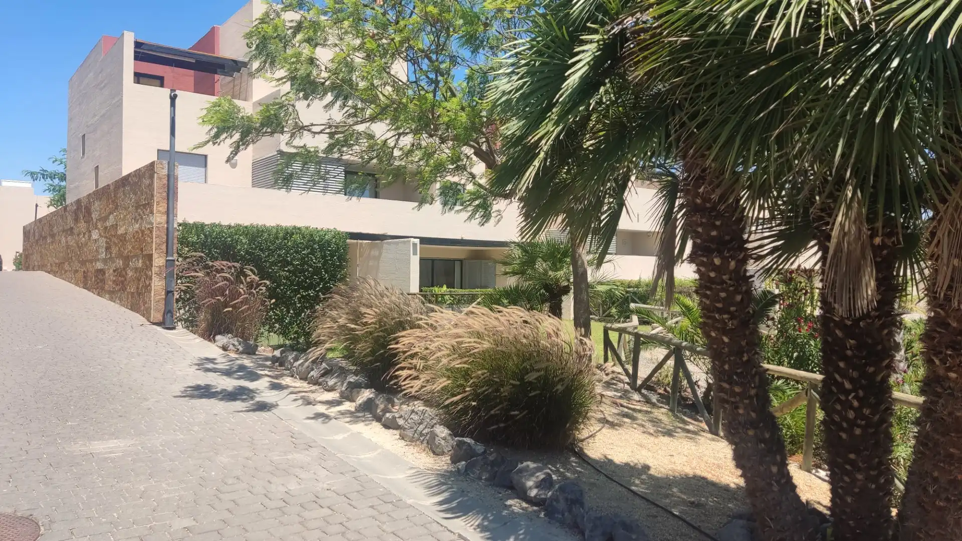 Außenansicht von Maisonette zum Verkauf in Vera mit Klimaanlage, Heizung und Privatgarten