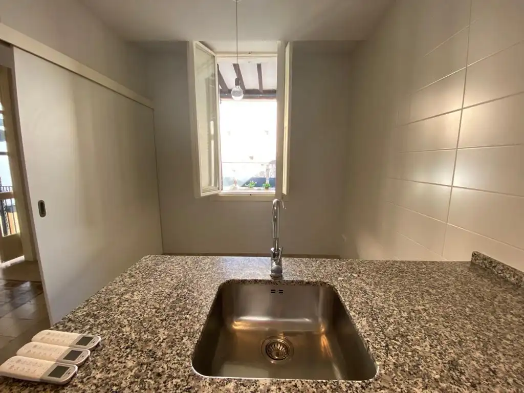 Cocina de Piso de alquiler en  Palma de Mallorca con Aire acondicionado, Jardín privado y Trastero