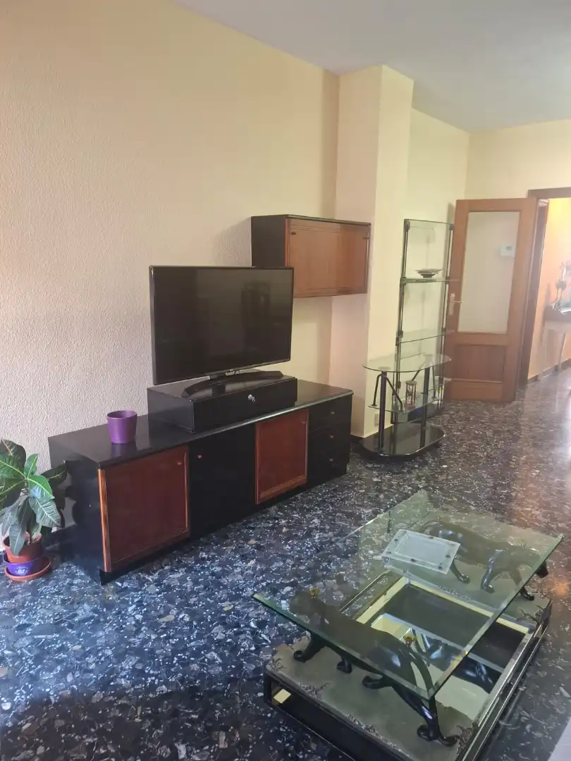 Sala de estar de Piso de alquiler en Albacete con Calefacción, Amueblado y Horno
