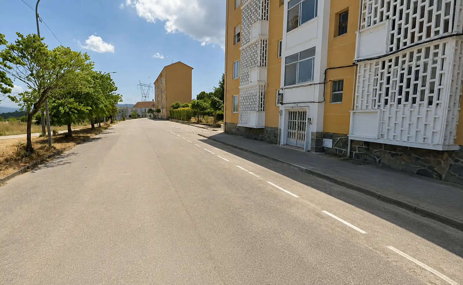 Parking of Flat for sale in A Pobra de Trives   with Heating, Furnished and Oven