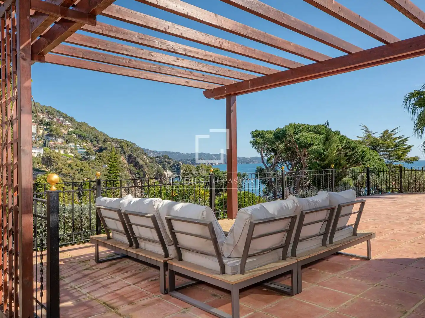 Terraza de Casa o chalet en venta en Blanes con Aire acondicionado, Calefacción y Jardín privado