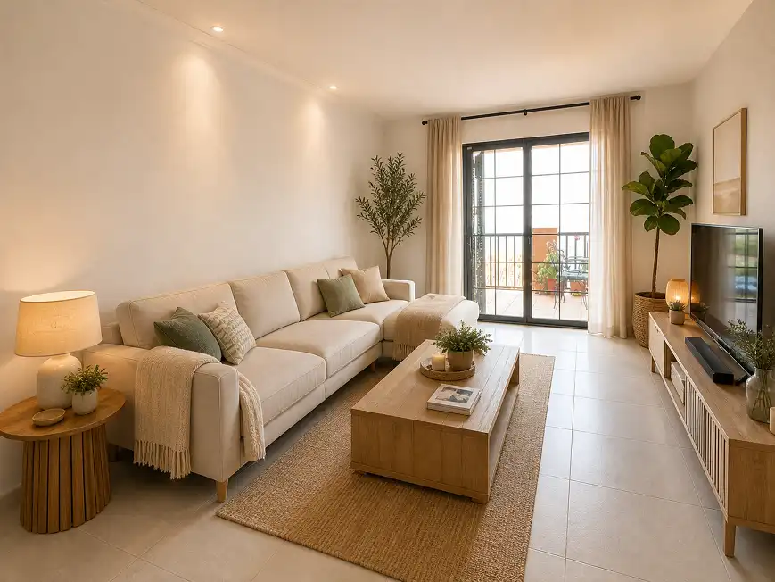 Wohnzimmer von Wohnungen zum Verkauf in Altea mit Klimaanlage, Terrasse und Abstellraum