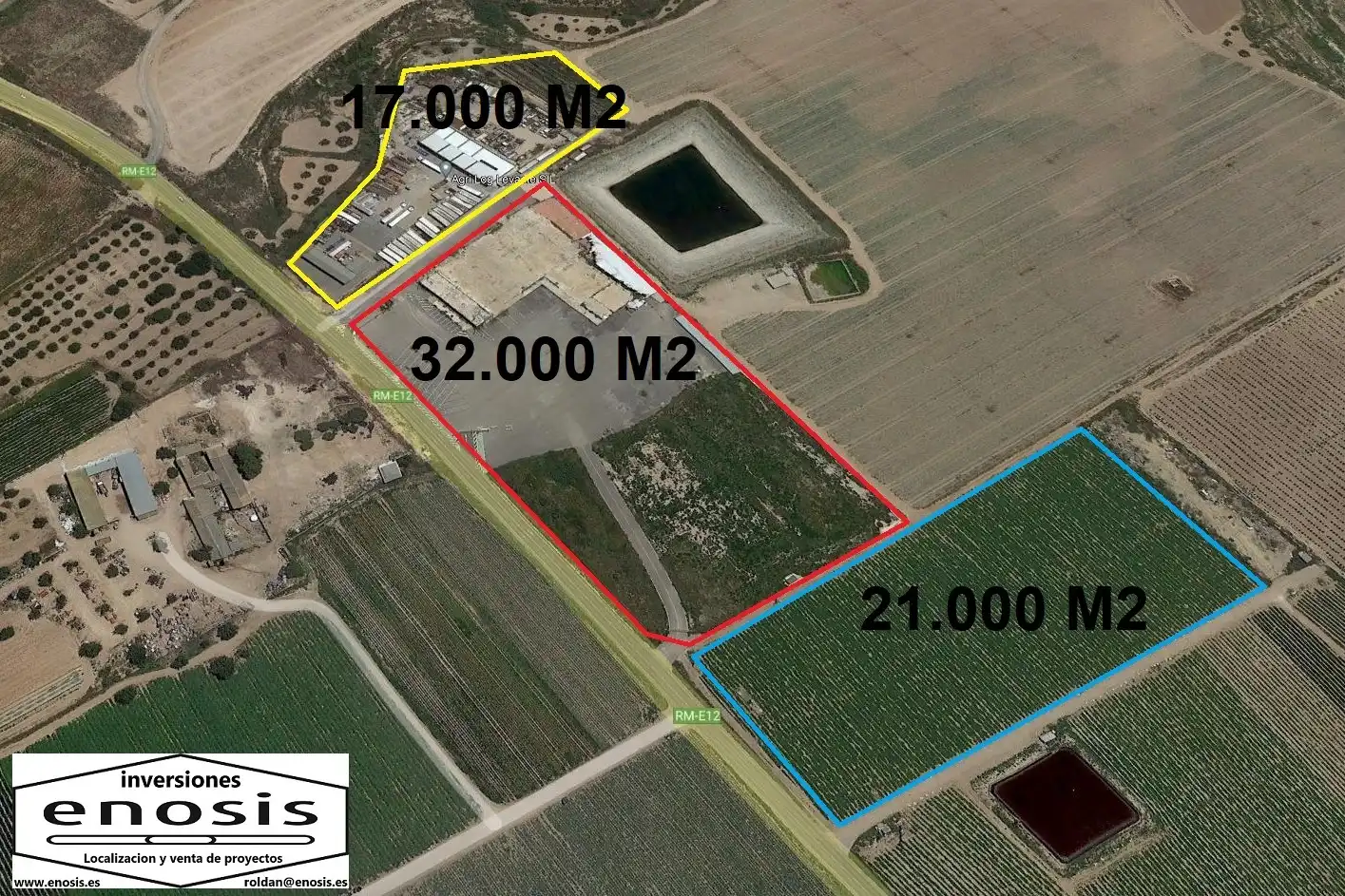 Terreno industrial en venta en Fuente Álamo de Murcia