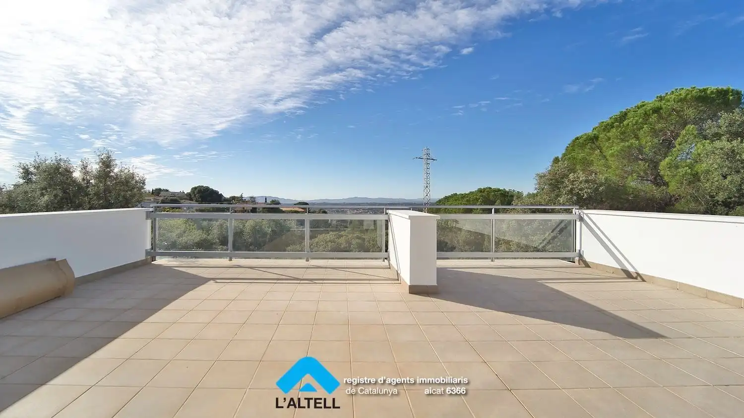 Terraza de Casa o chalet en venta en L'Ametlla del Vallès con Aire acondicionado, Calefacción y Jardín privado